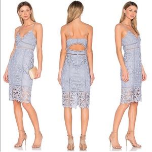 Bardot Blue lace dress